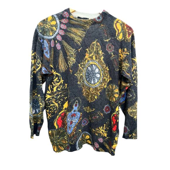 Vintage 80’s Pierre Cardin Rabbit Hair Sweater Size Médium 18x27 - Picture 1 of 9